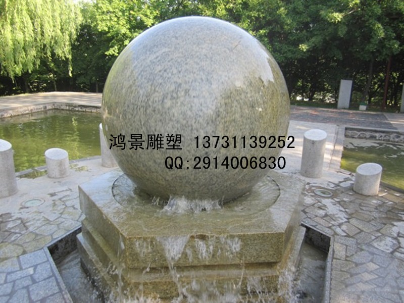 噴泉流水風(fēng)水球 風(fēng)水球雕刻 風(fēng)水球效果圖 風(fēng)水球模型 米黃風(fēng)水球